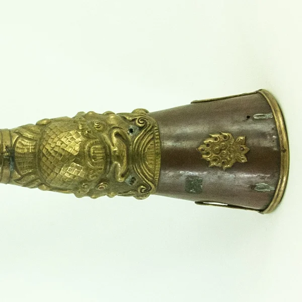Kangling (Tromba rituale in rame dorato)