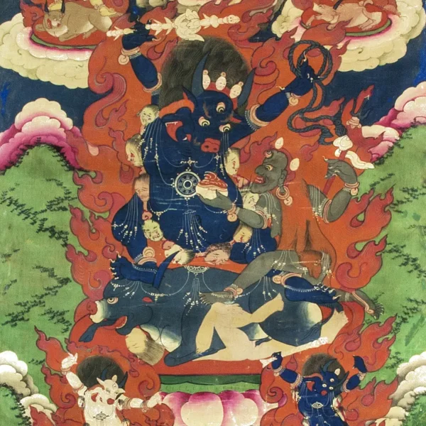 Thang-ka di Vajrabhairava
