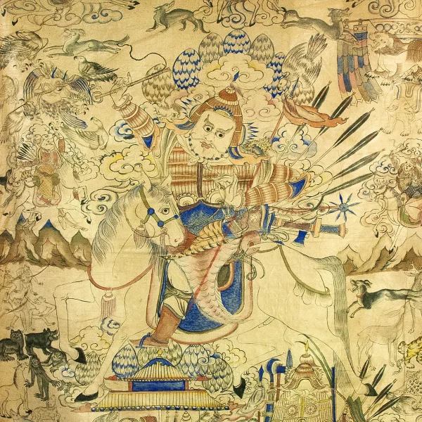 Thang-ka di Gesar di Ling