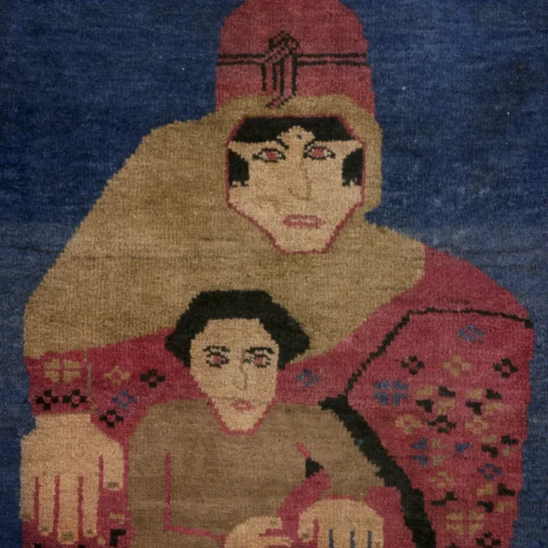 Tappeto con il ritratto