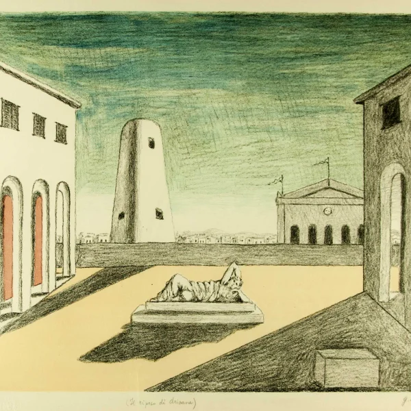 Il riposo di Arianna | 1 Litografia