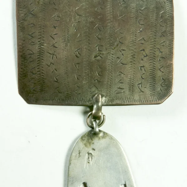 Talisamno coranico di protezione femminile da appendere al collo con la mano di Fatima