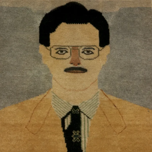 Tappeto con il ritratto