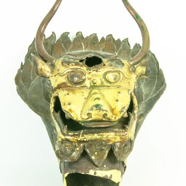 Testa di Yama (terminale di Tromba rituale)