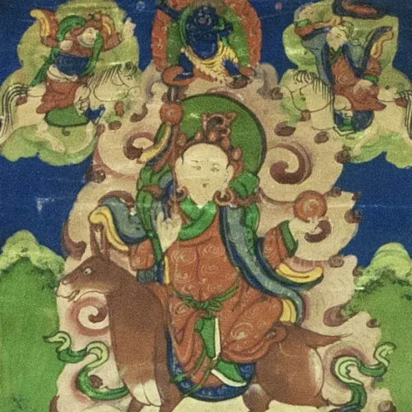 Thang-ka di un Dharmapala