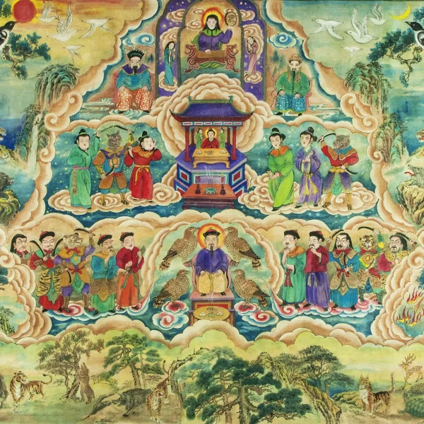 Thang-ka del Pantheon Sciamanico