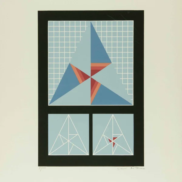 Rotazioni di triangoli | 1 Serigrafia