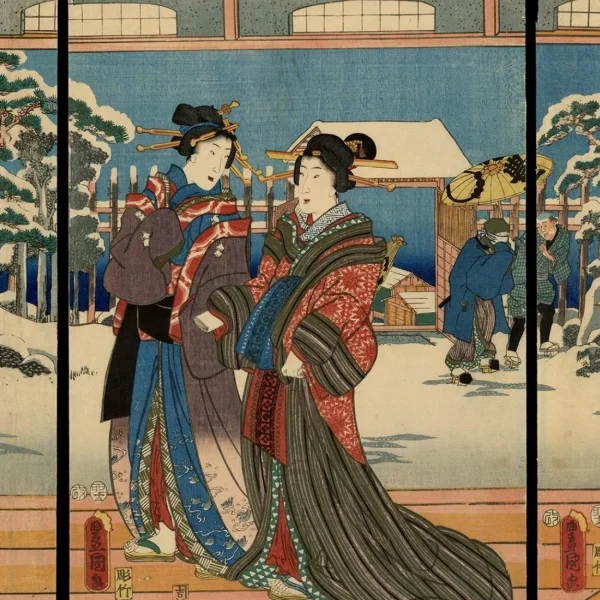 Bijin-ga (ritratto) e Meisho (paesaggio)